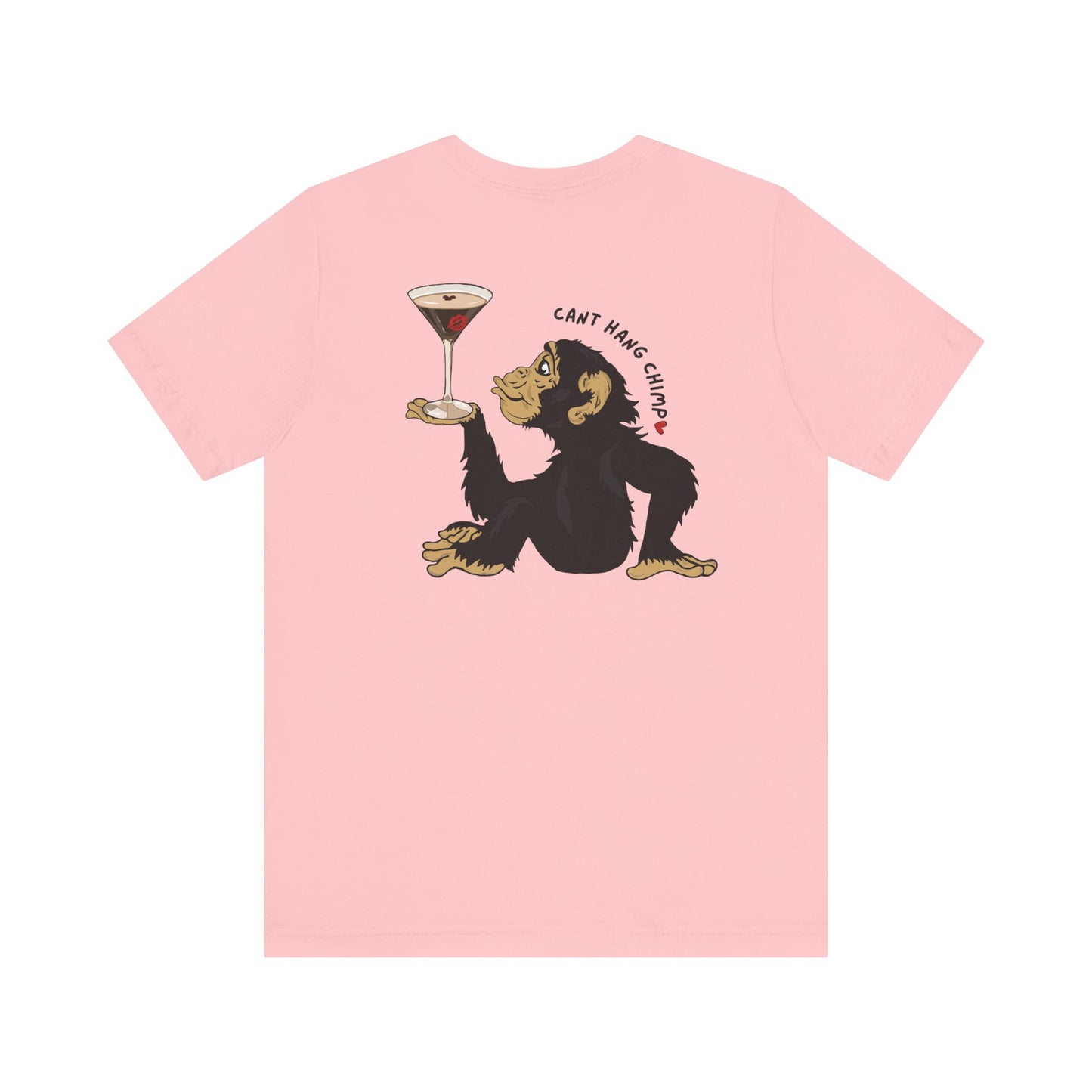 CANT HANG CHIMP kiss t-shirt