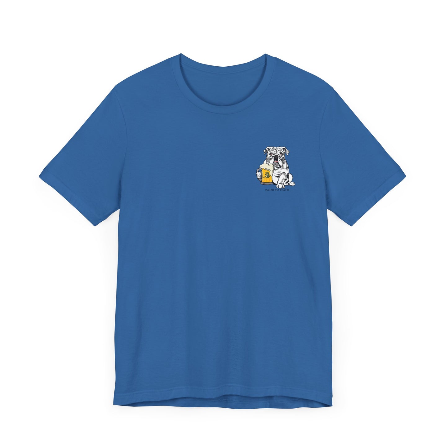 BLACKED OUT BULLDOG t-shirt