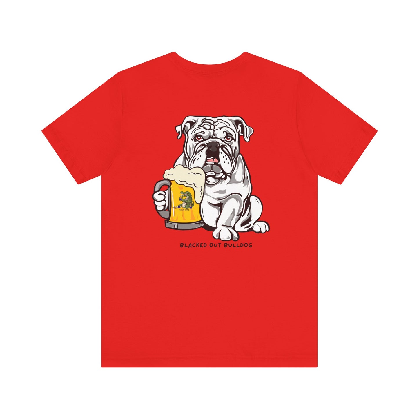 BLACKED OUT BULLDOG t-shirt