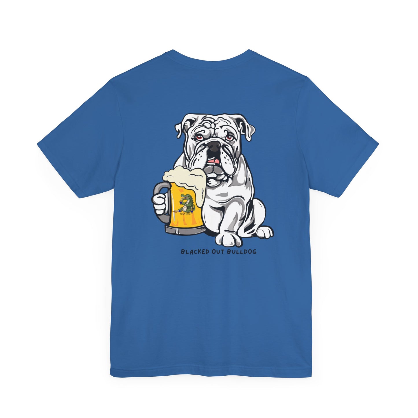 BLACKED OUT BULLDOG t-shirt