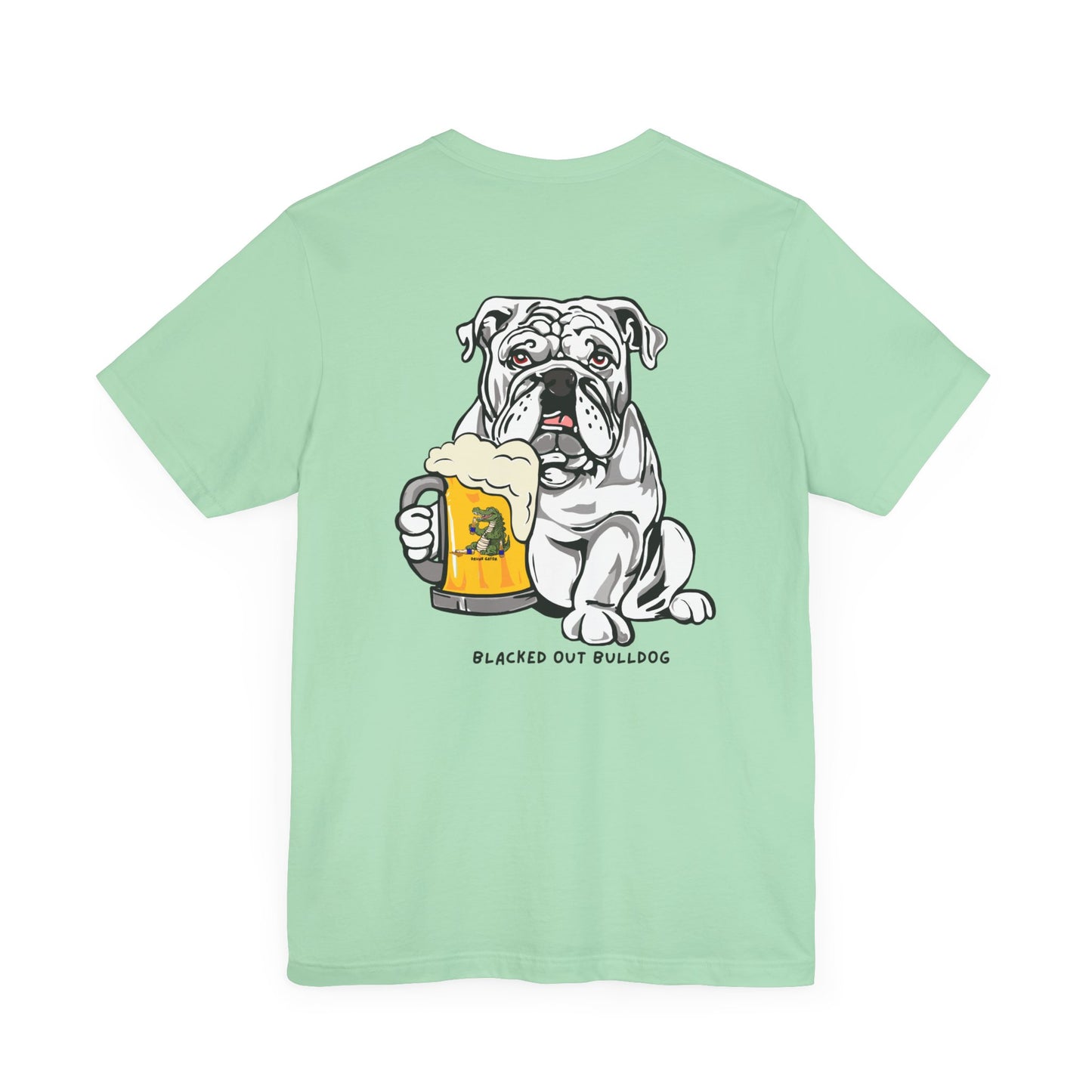 BLACKED OUT BULLDOG t-shirt