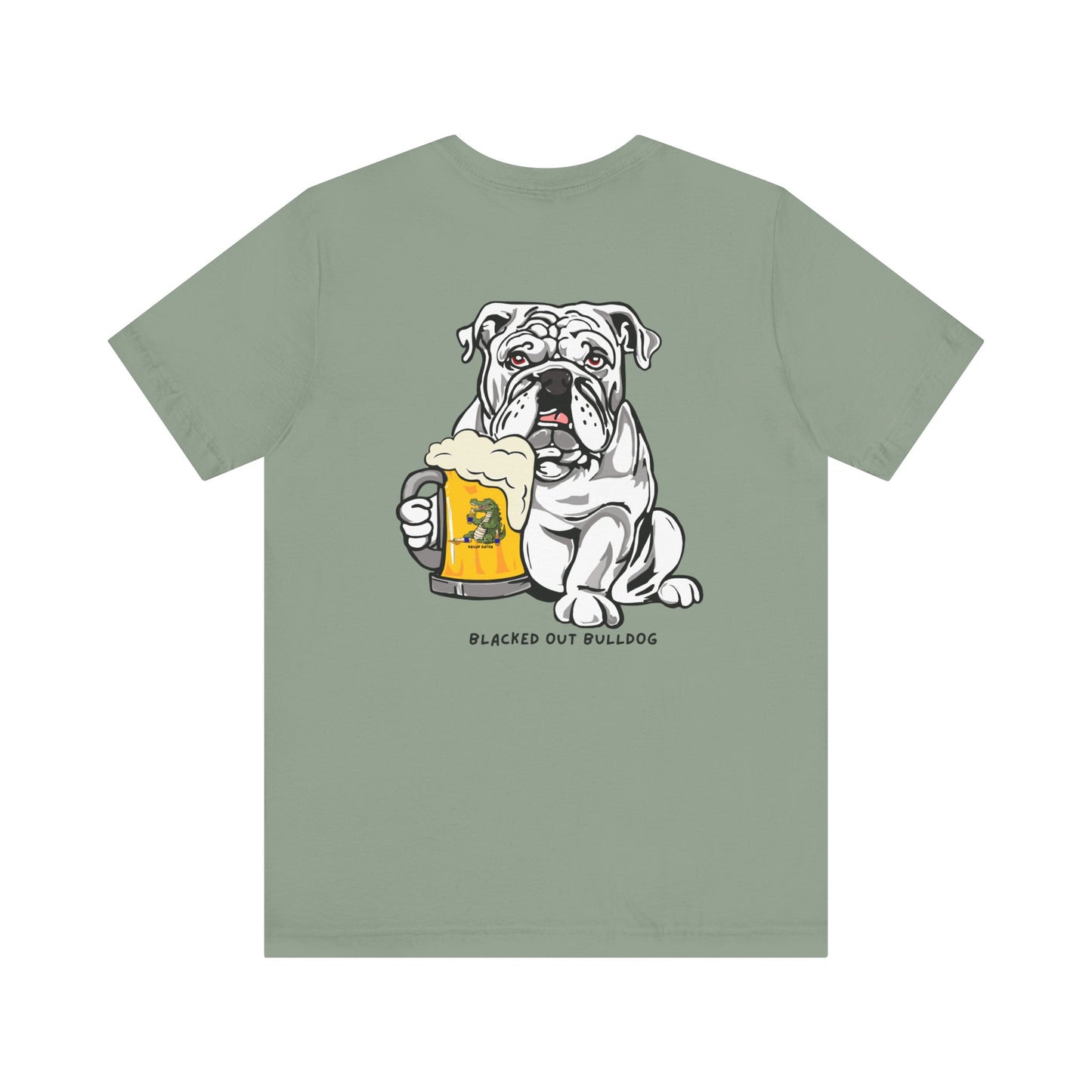 BLACKED OUT BULLDOG t-shirt