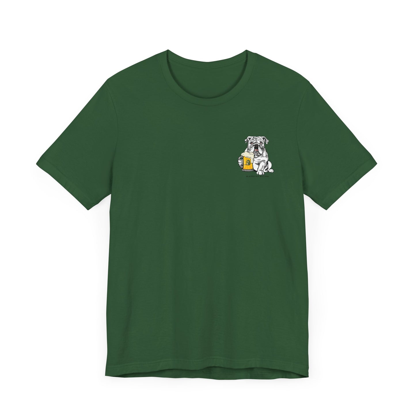 BLACKED OUT BULLDOG t-shirt