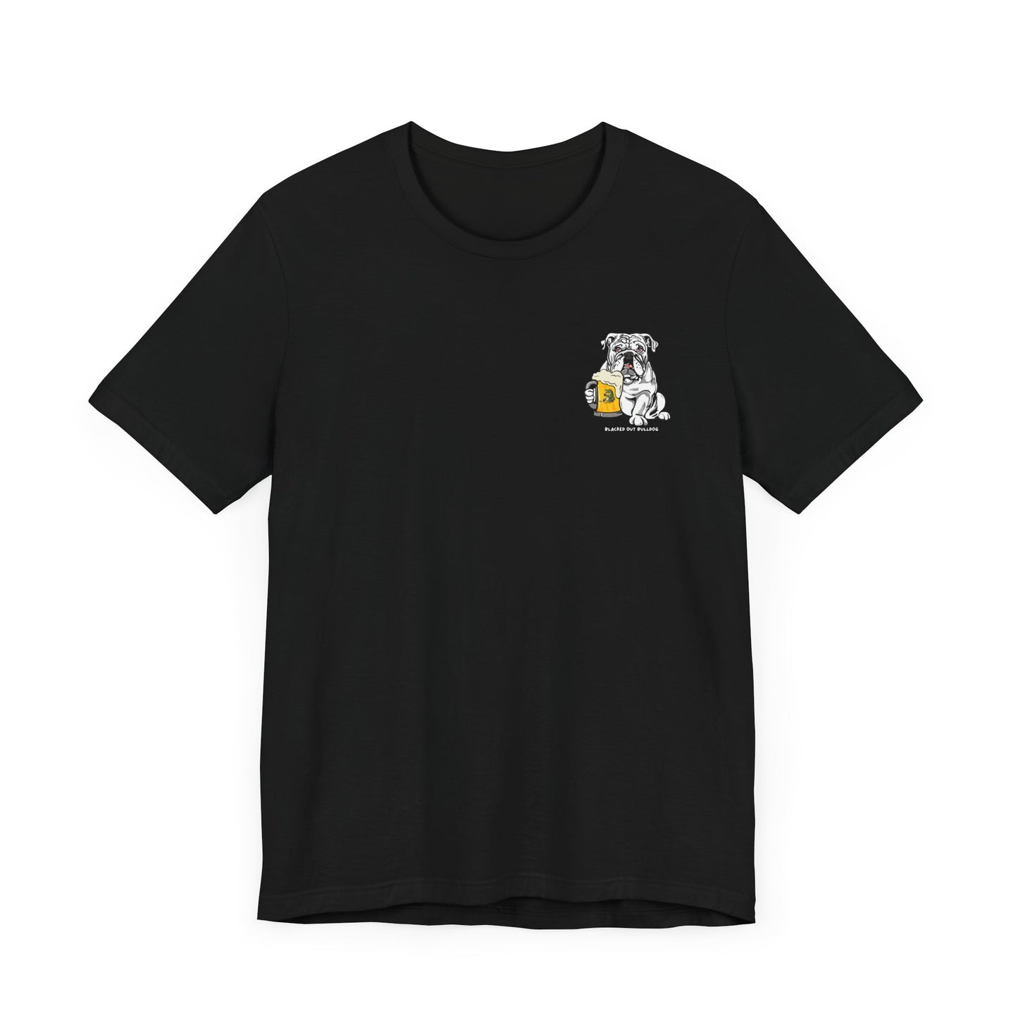 BLACKED OUT BULLDOG t-shirt