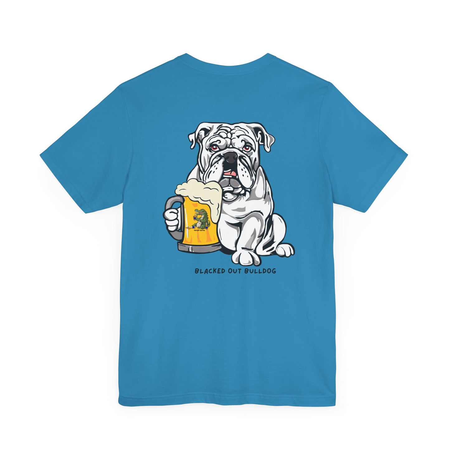 BLACKED OUT BULLDOG t-shirt