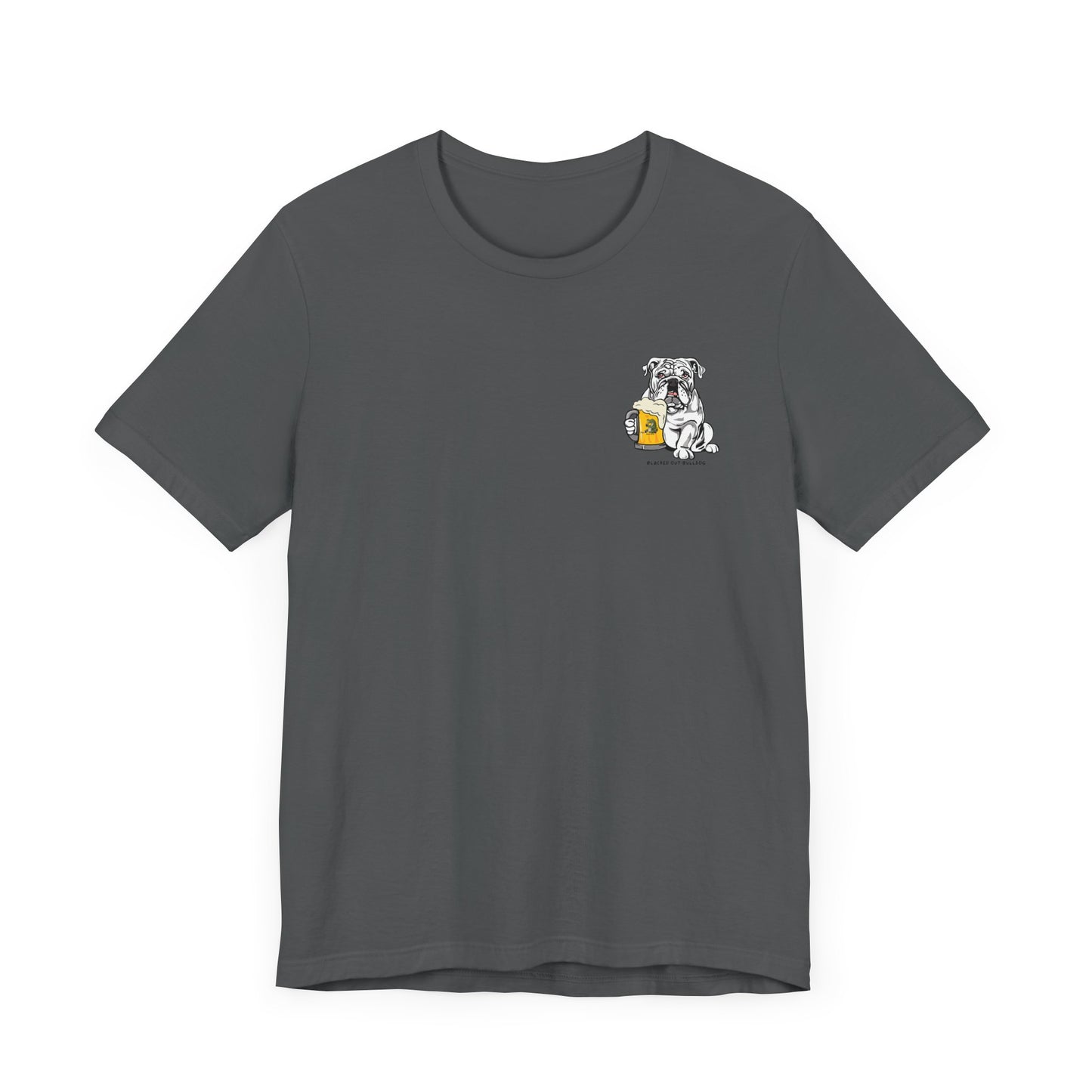 BLACKED OUT BULLDOG t-shirt