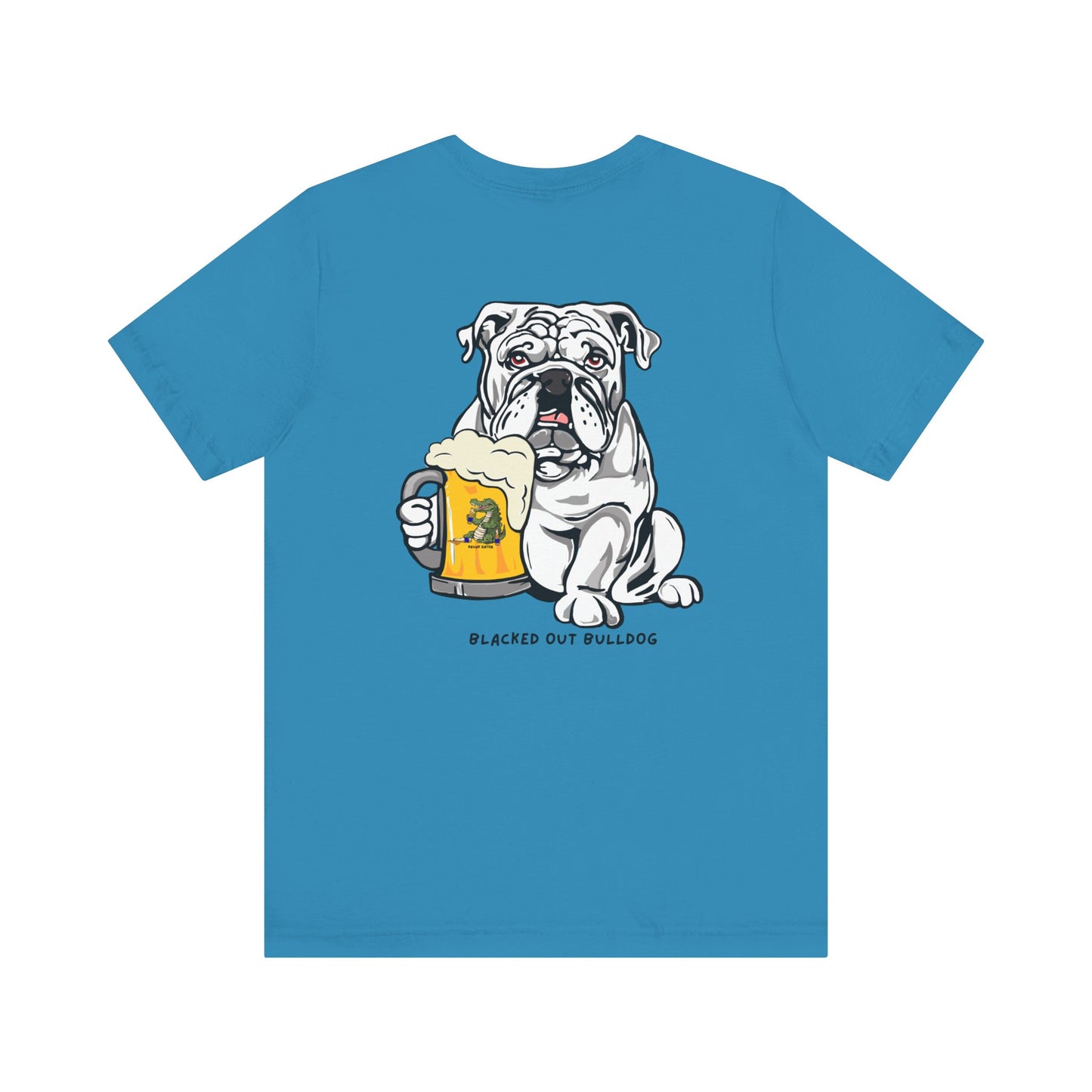 BLACKED OUT BULLDOG t-shirt