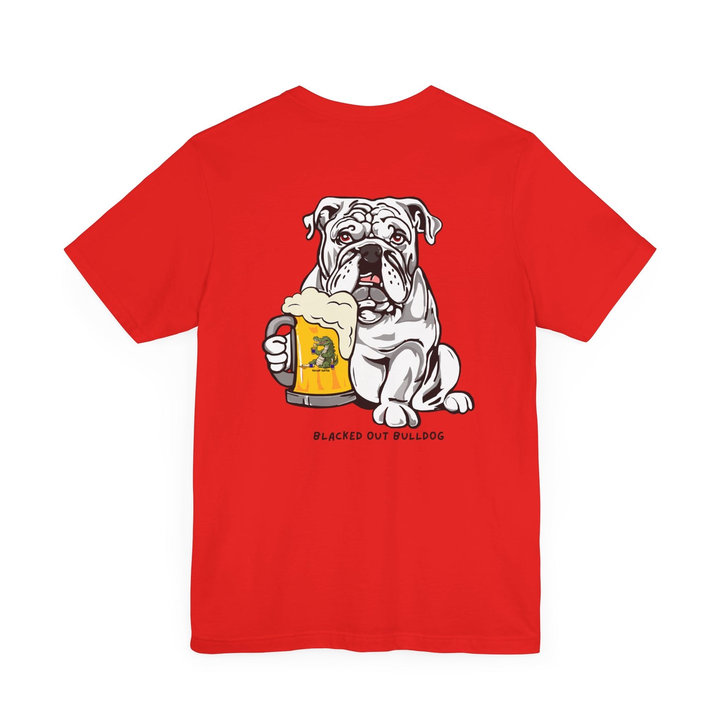 BLACKED OUT BULLDOG t-shirt