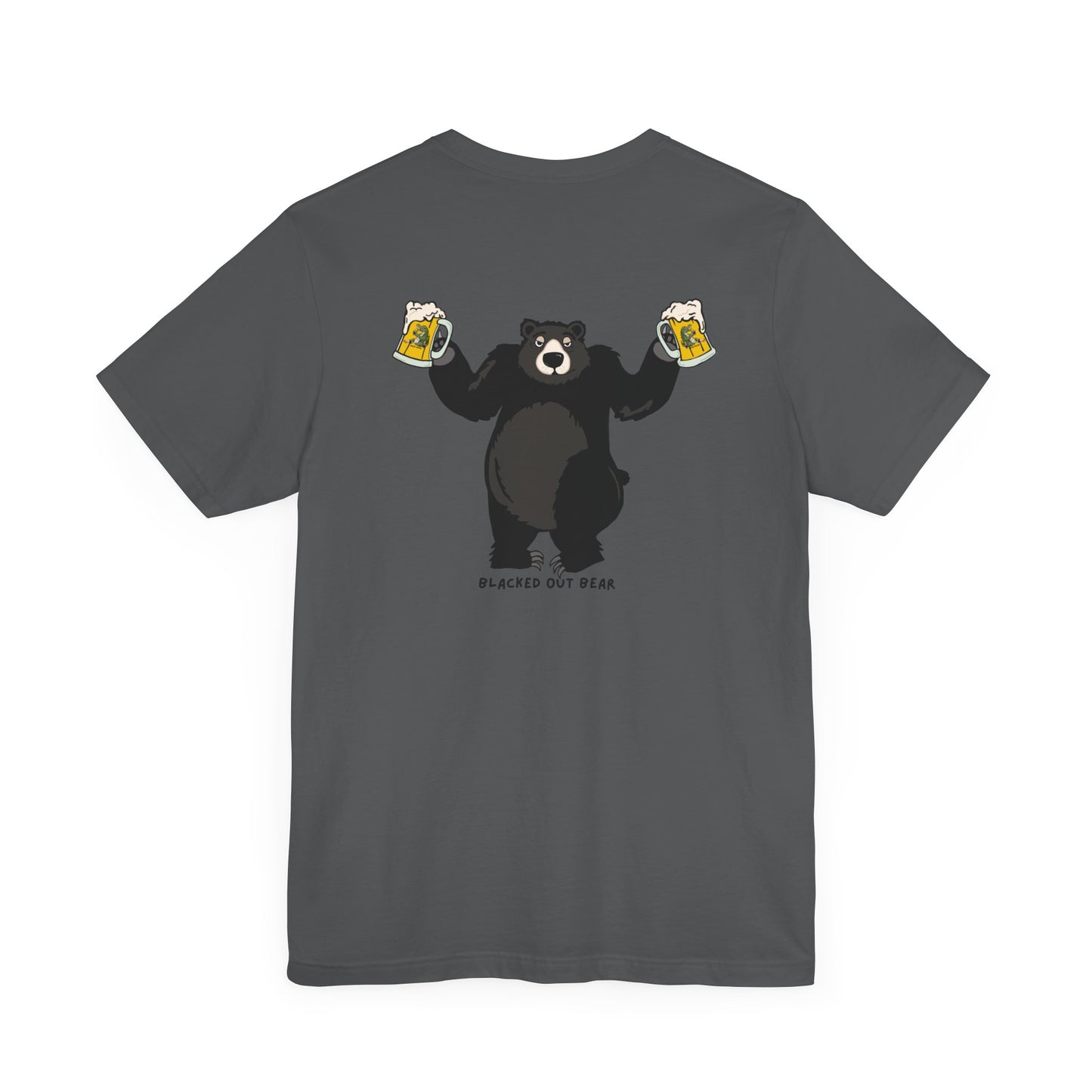 BLACKED OUT BEAR t-shirt