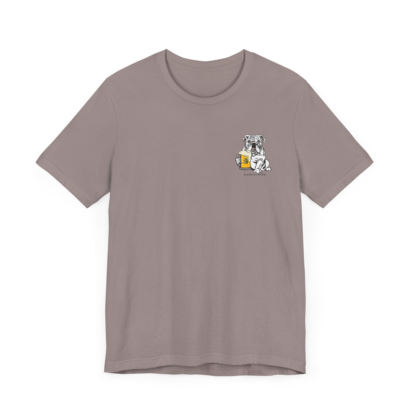 BLACKED OUT BULLDOG t-shirt