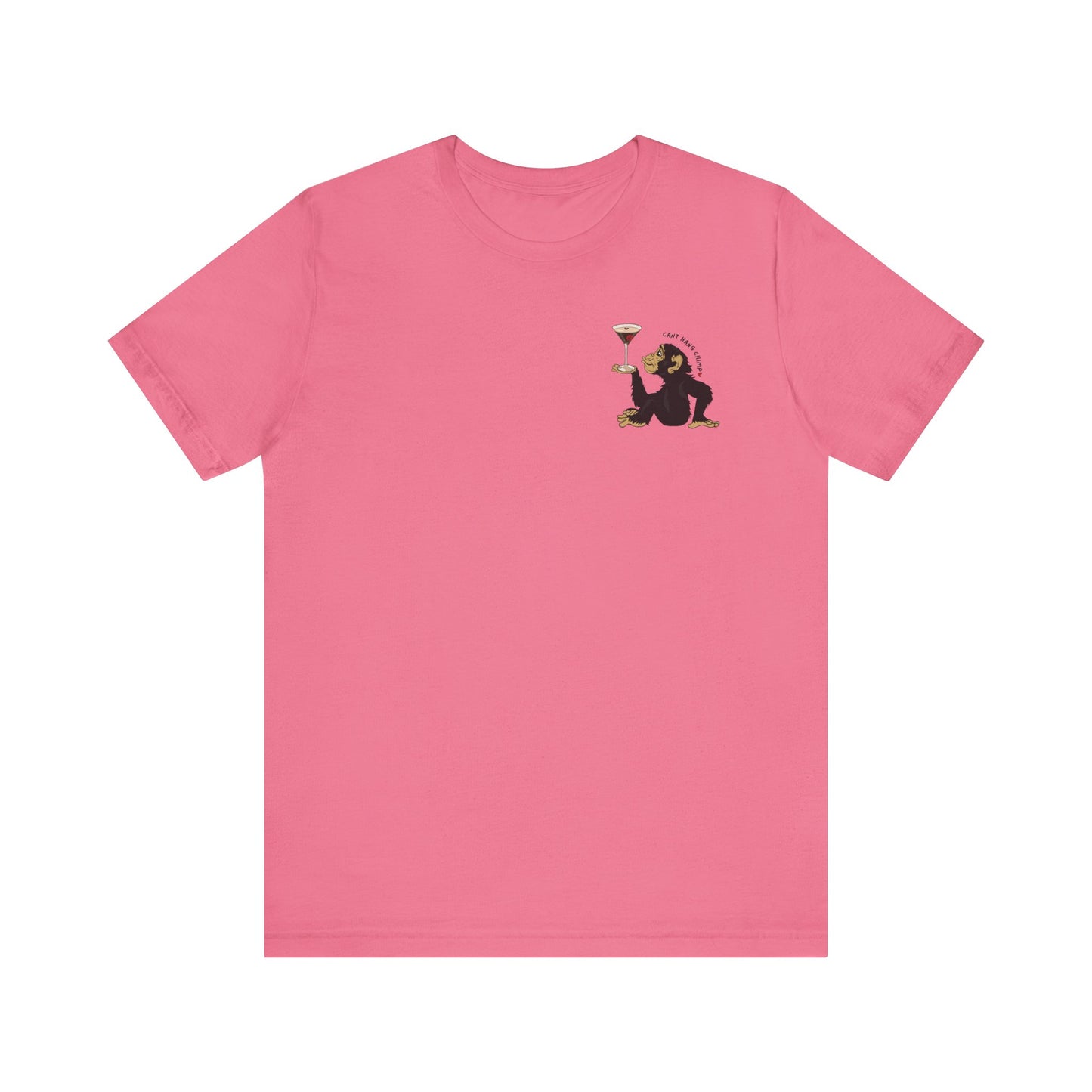 CANT HANG CHIMP kiss t-shirt