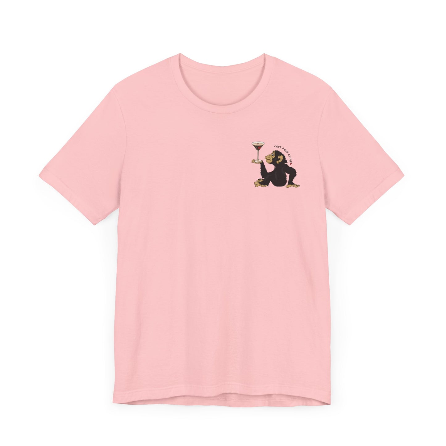CANT HANG CHIMP kiss t-shirt