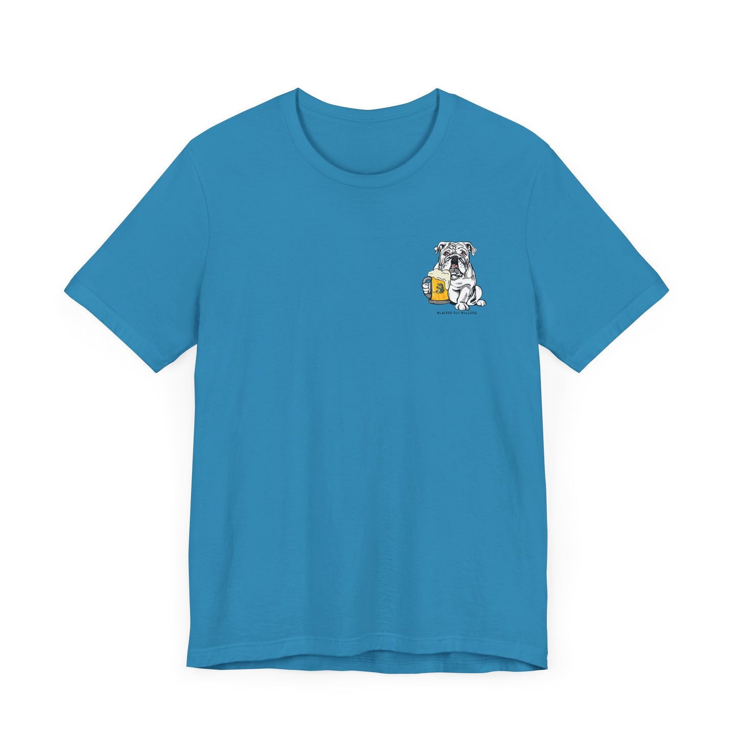 BLACKED OUT BULLDOG t-shirt