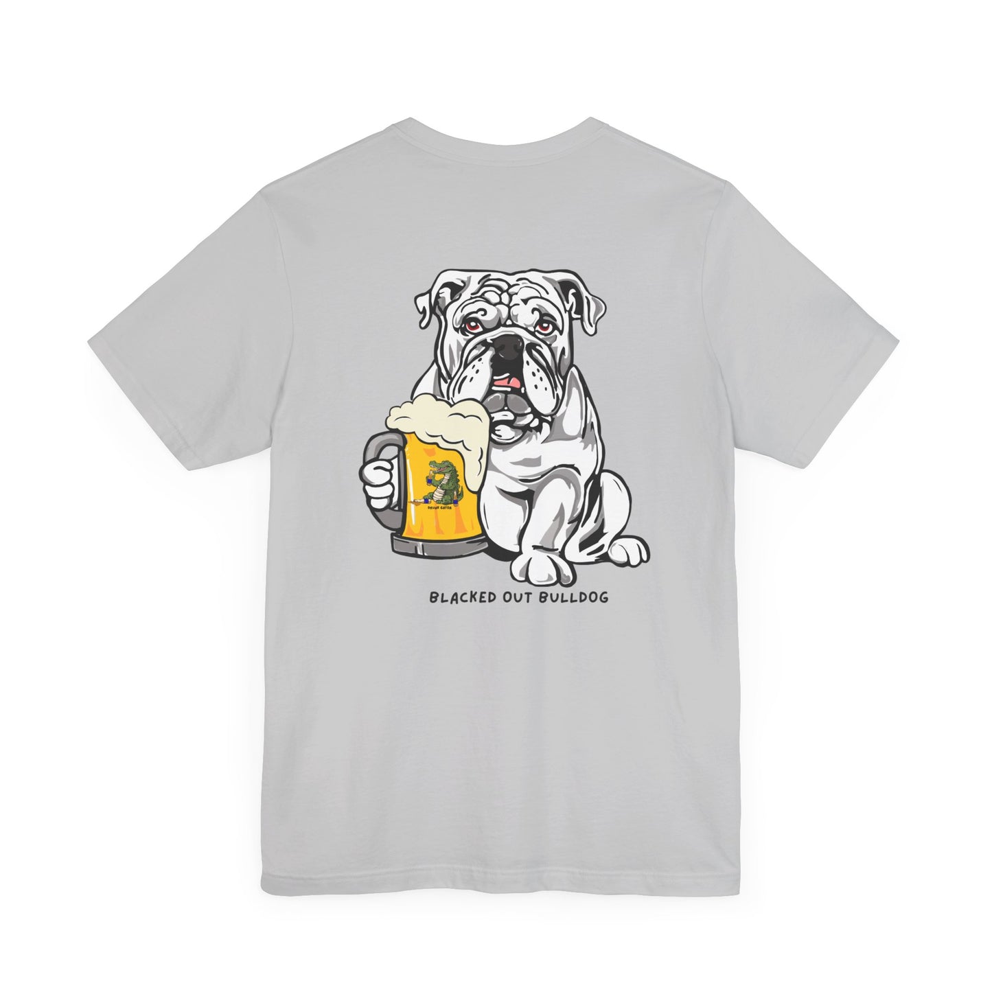 BLACKED OUT BULLDOG t-shirt