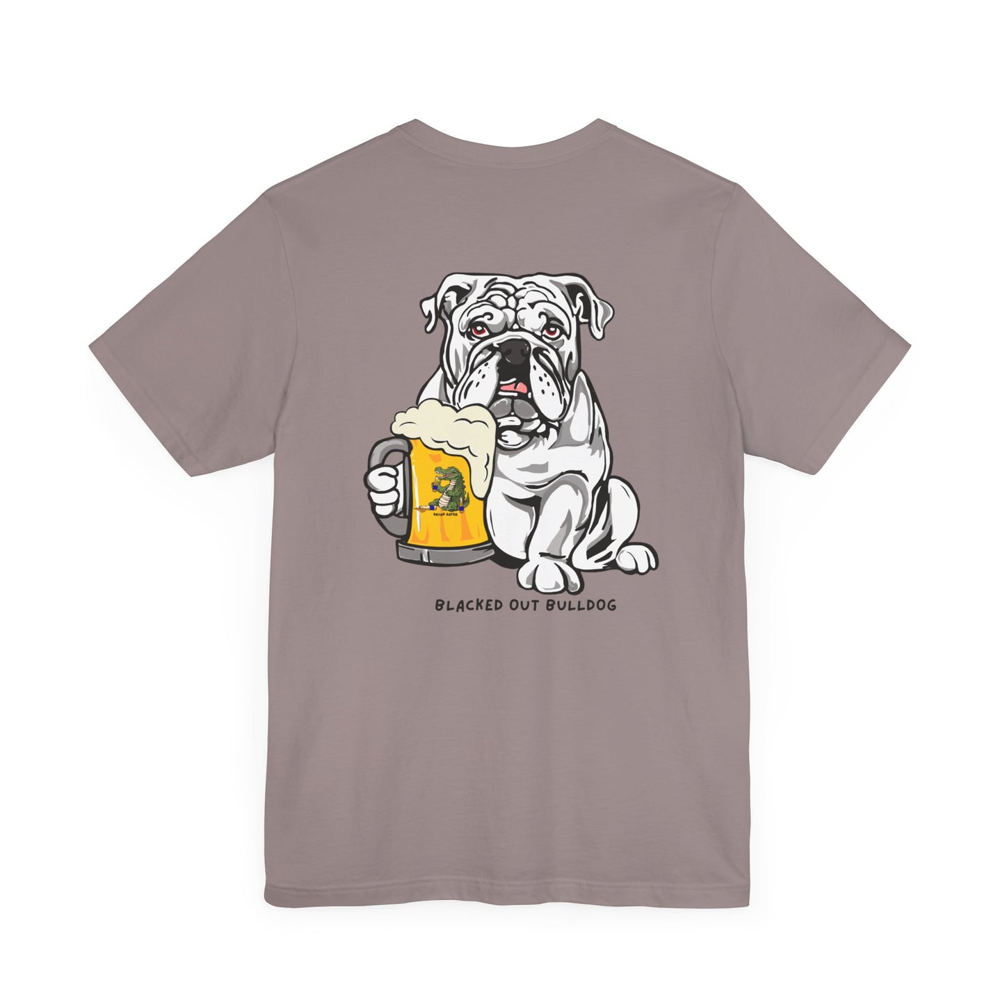 BLACKED OUT BULLDOG t-shirt