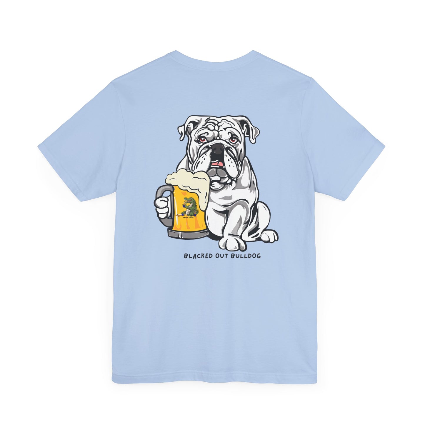 BLACKED OUT BULLDOG t-shirt