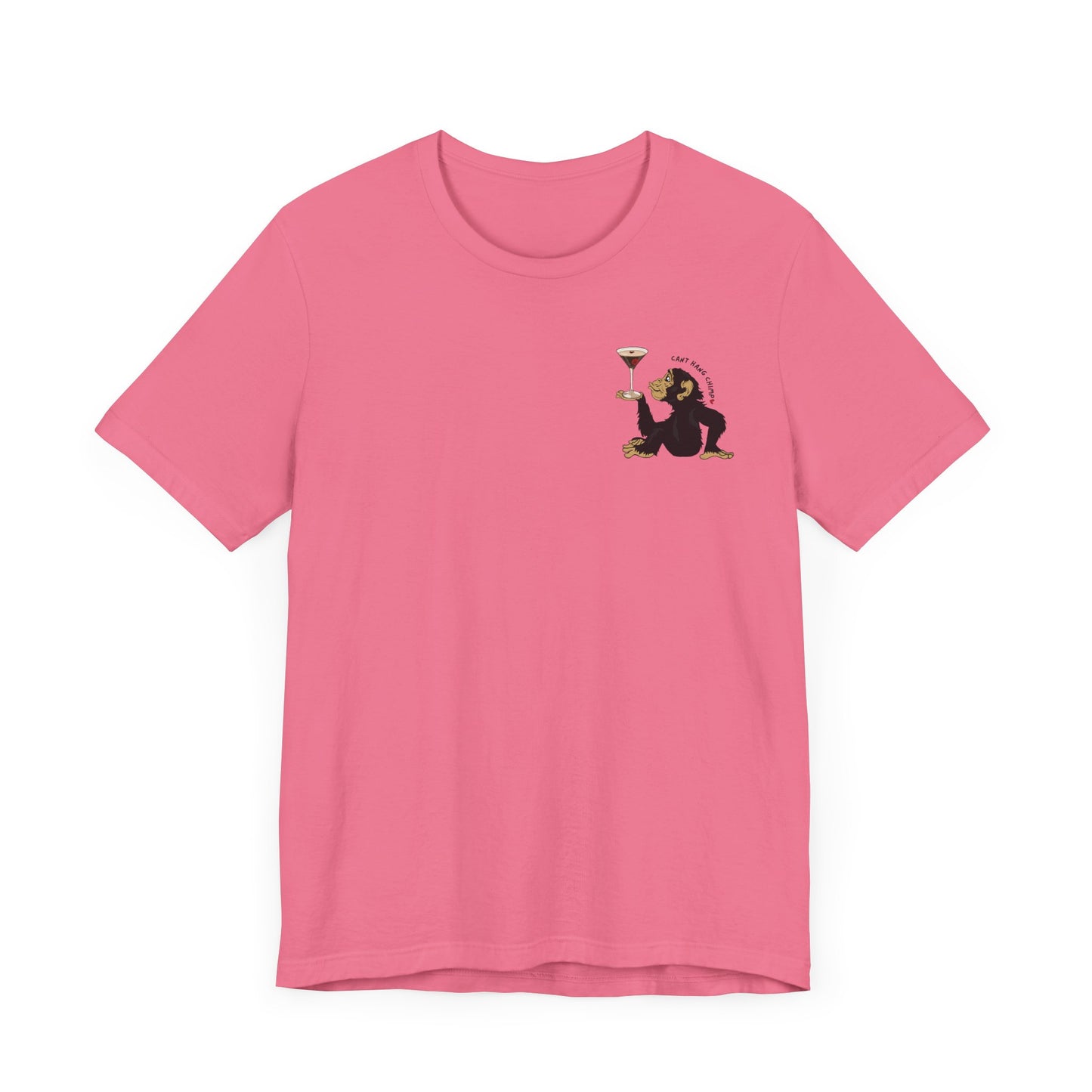 CANT HANG CHIMP kiss t-shirt