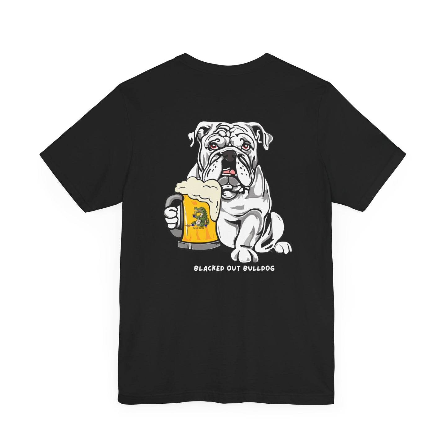 BLACKED OUT BULLDOG t-shirt