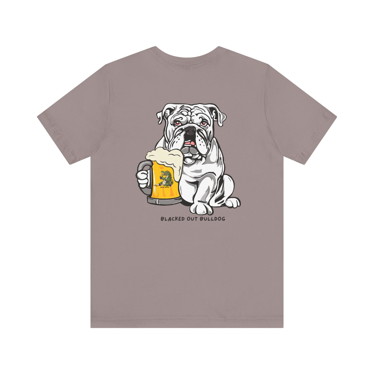 BLACKED OUT BULLDOG t-shirt