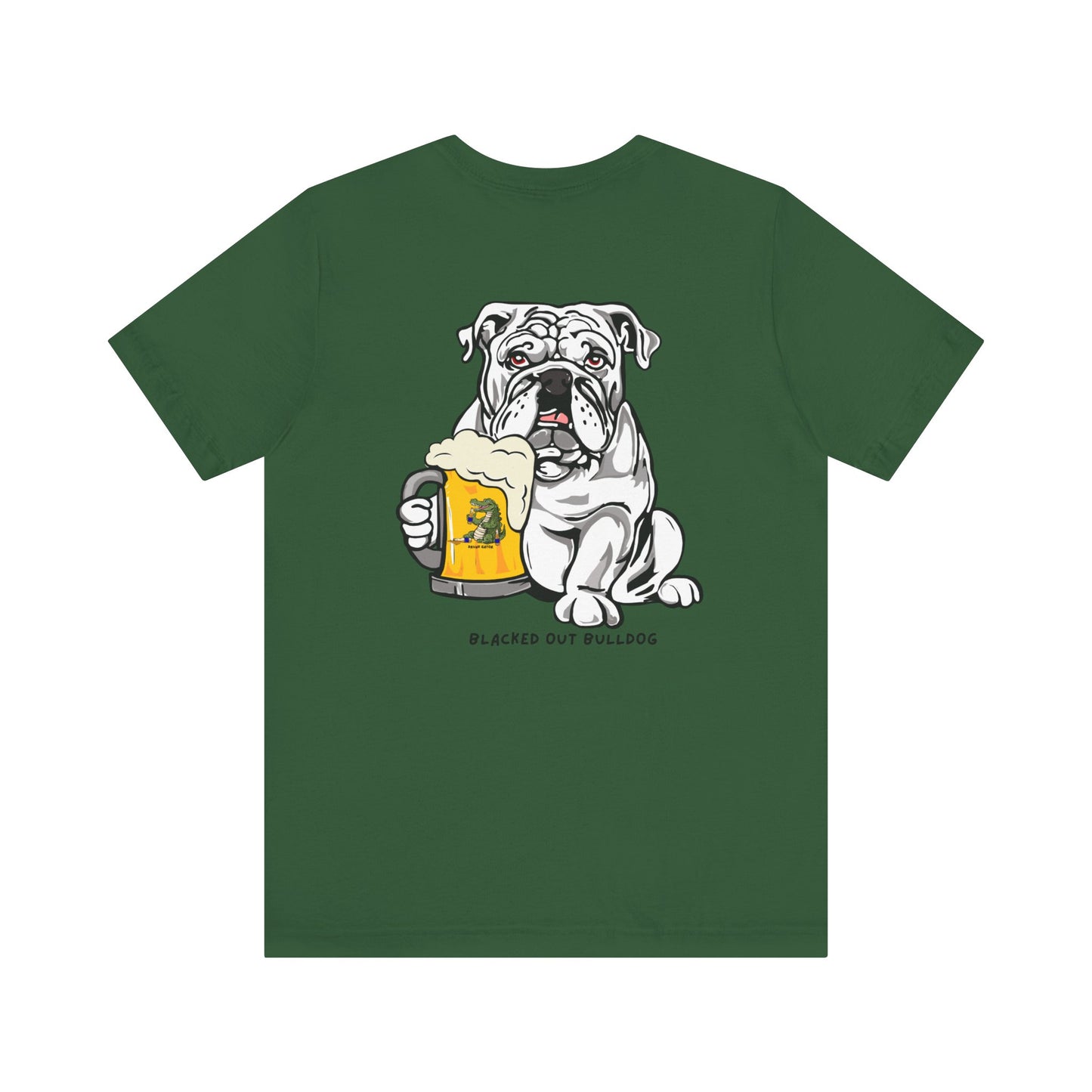 BLACKED OUT BULLDOG t-shirt