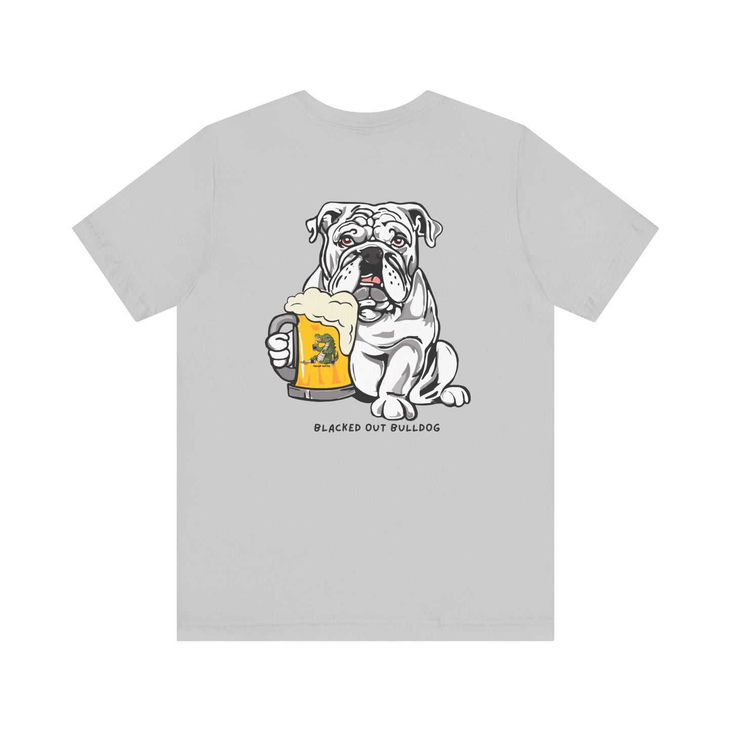 BLACKED OUT BULLDOG t-shirt