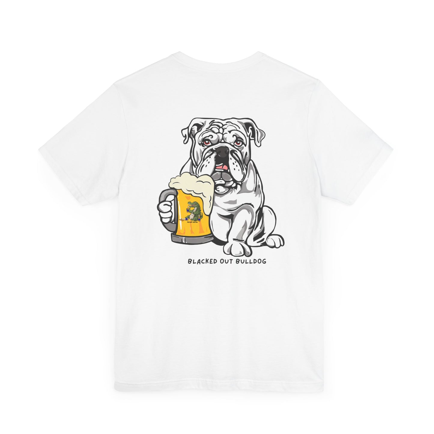BLACKED OUT BULLDOG t-shirt