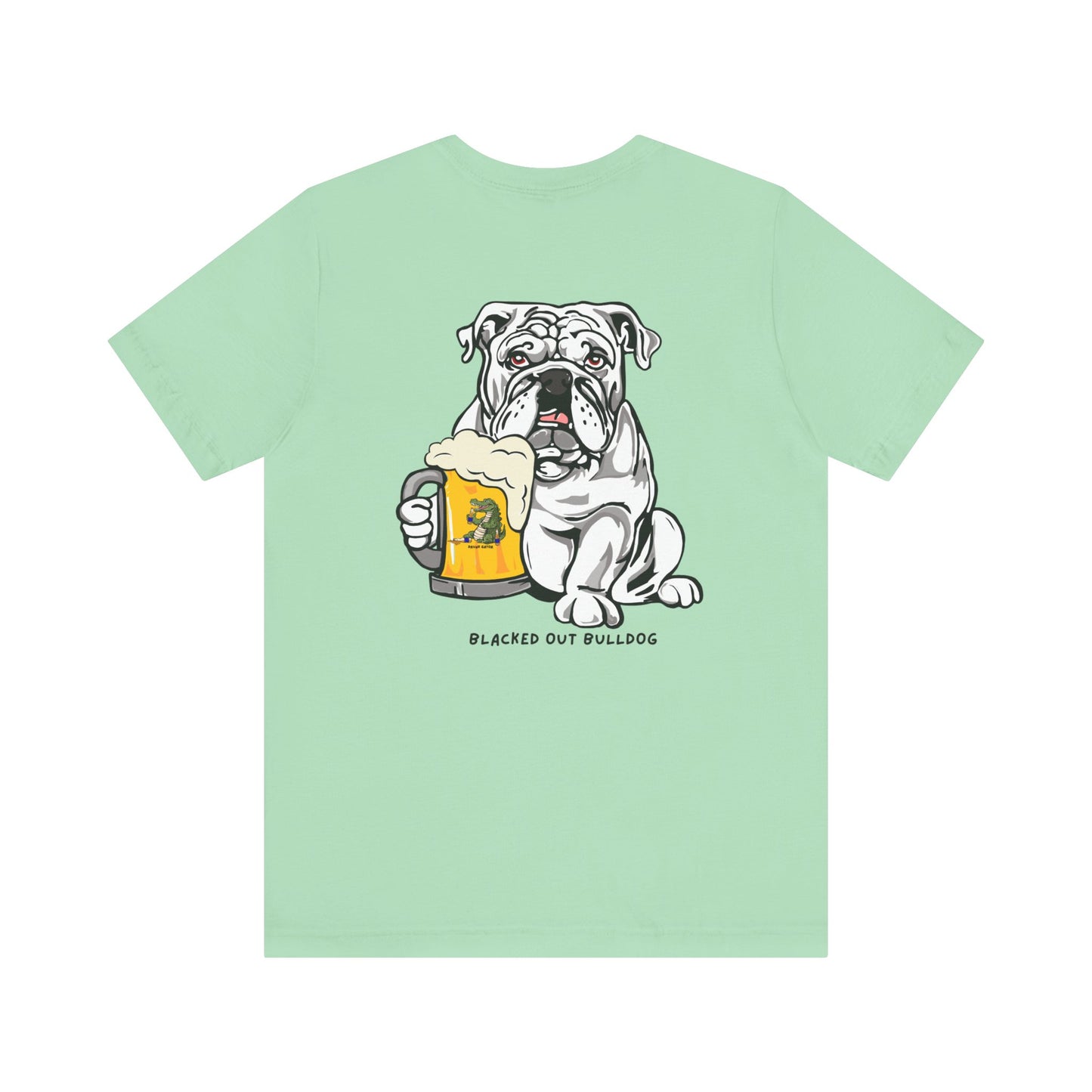 BLACKED OUT BULLDOG t-shirt