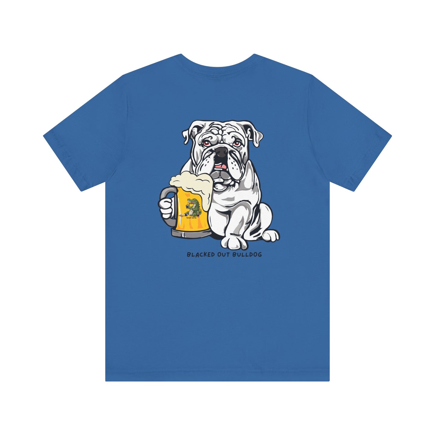 BLACKED OUT BULLDOG t-shirt