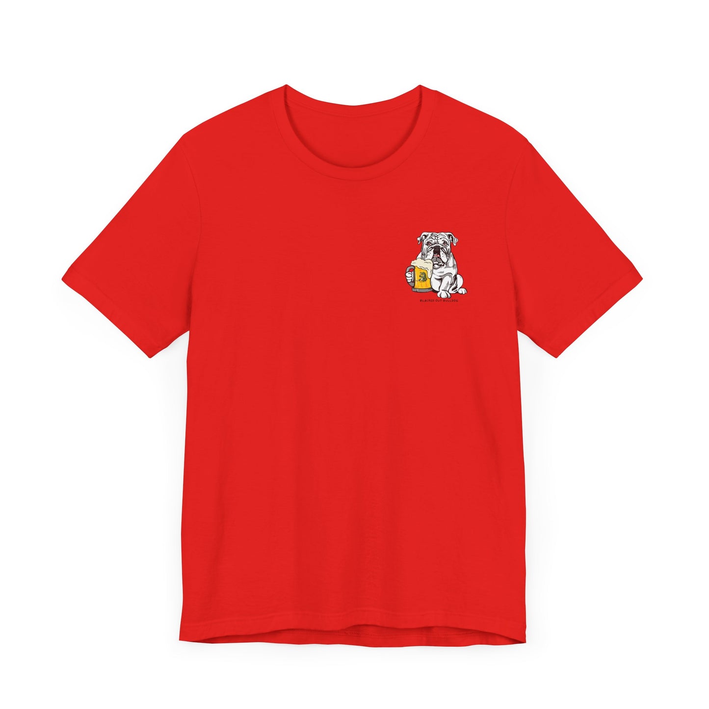 BLACKED OUT BULLDOG t-shirt