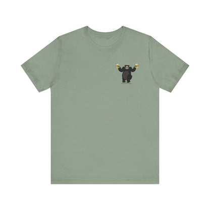 BLACKED OUT BEAR t-shirt