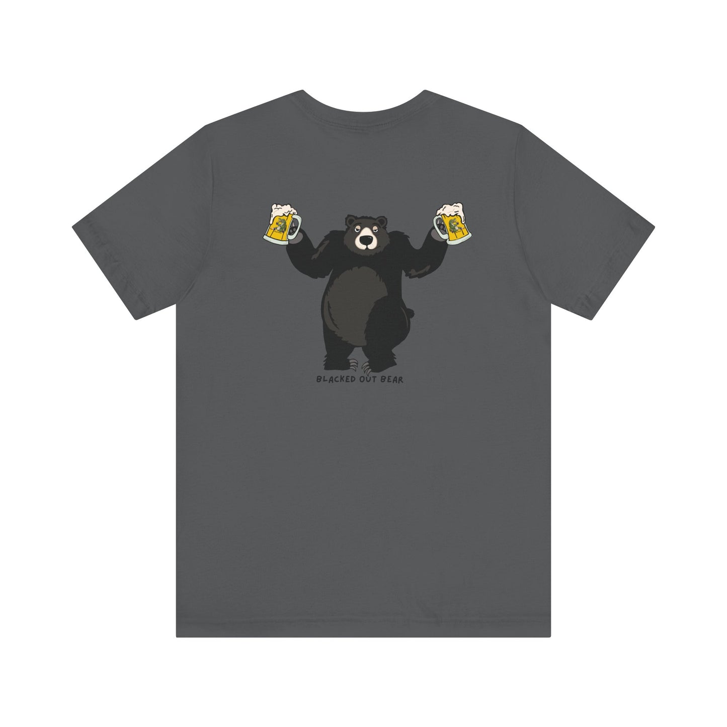 BLACKED OUT BEAR t-shirt