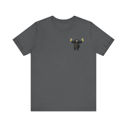 BLACKED OUT BEAR t-shirt