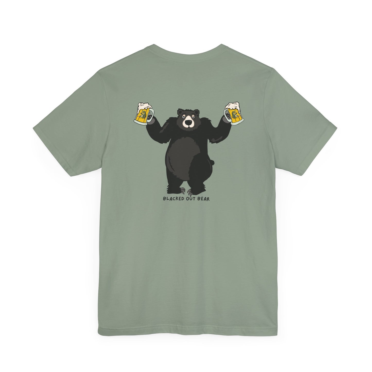 BLACKED OUT BEAR t-shirt