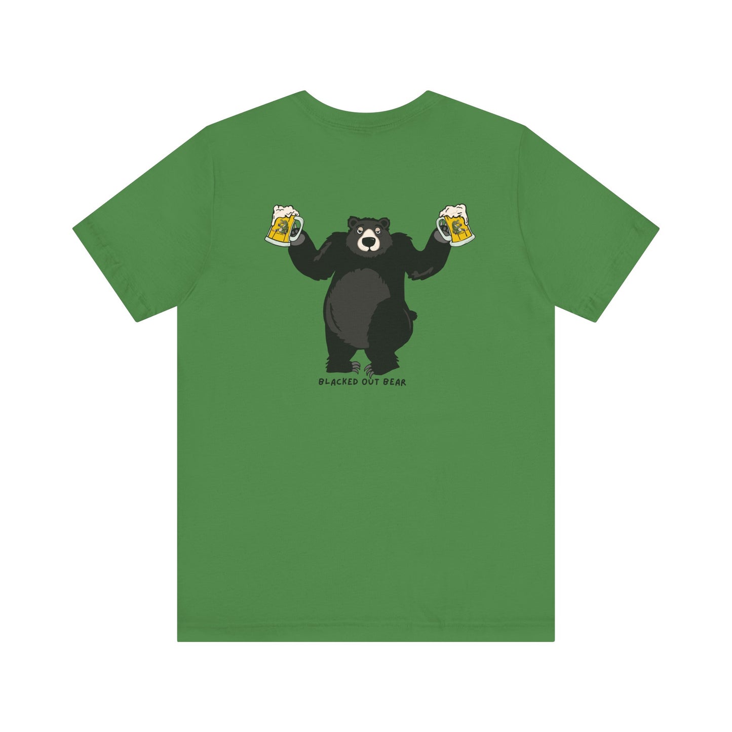 BLACKED OUT BEAR t-shirt