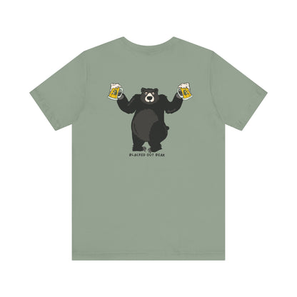 BLACKED OUT BEAR t-shirt