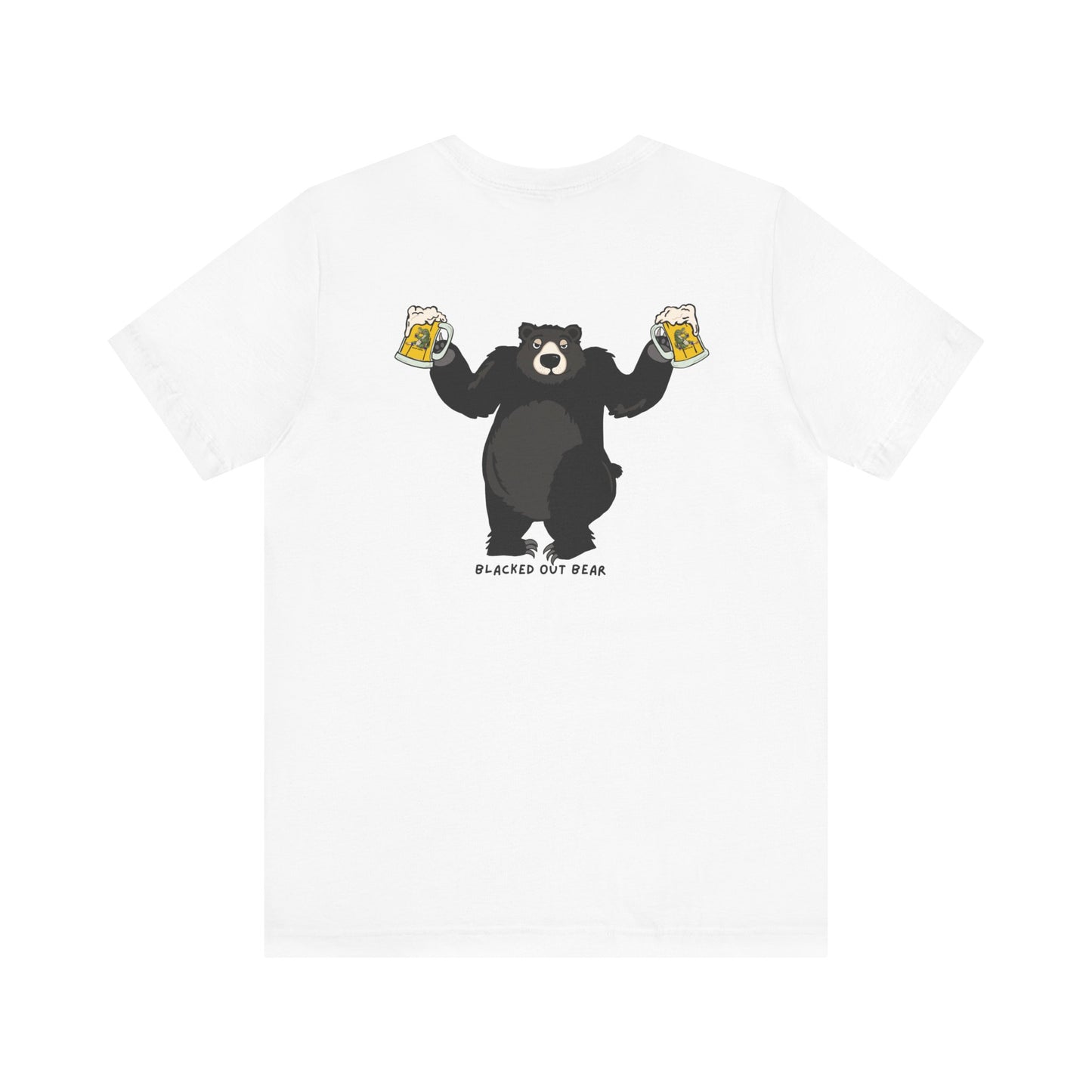 BLACKED OUT BEAR t-shirt