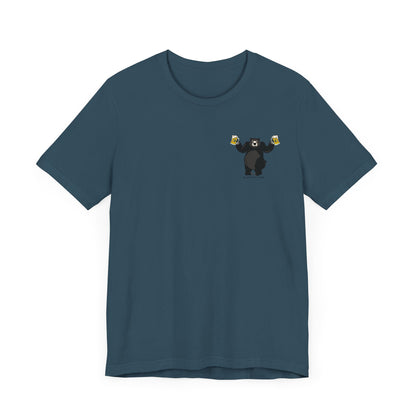 BLACKED OUT BEAR t-shirt