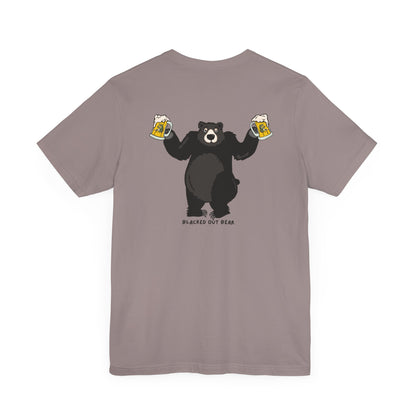 BLACKED OUT BEAR t-shirt