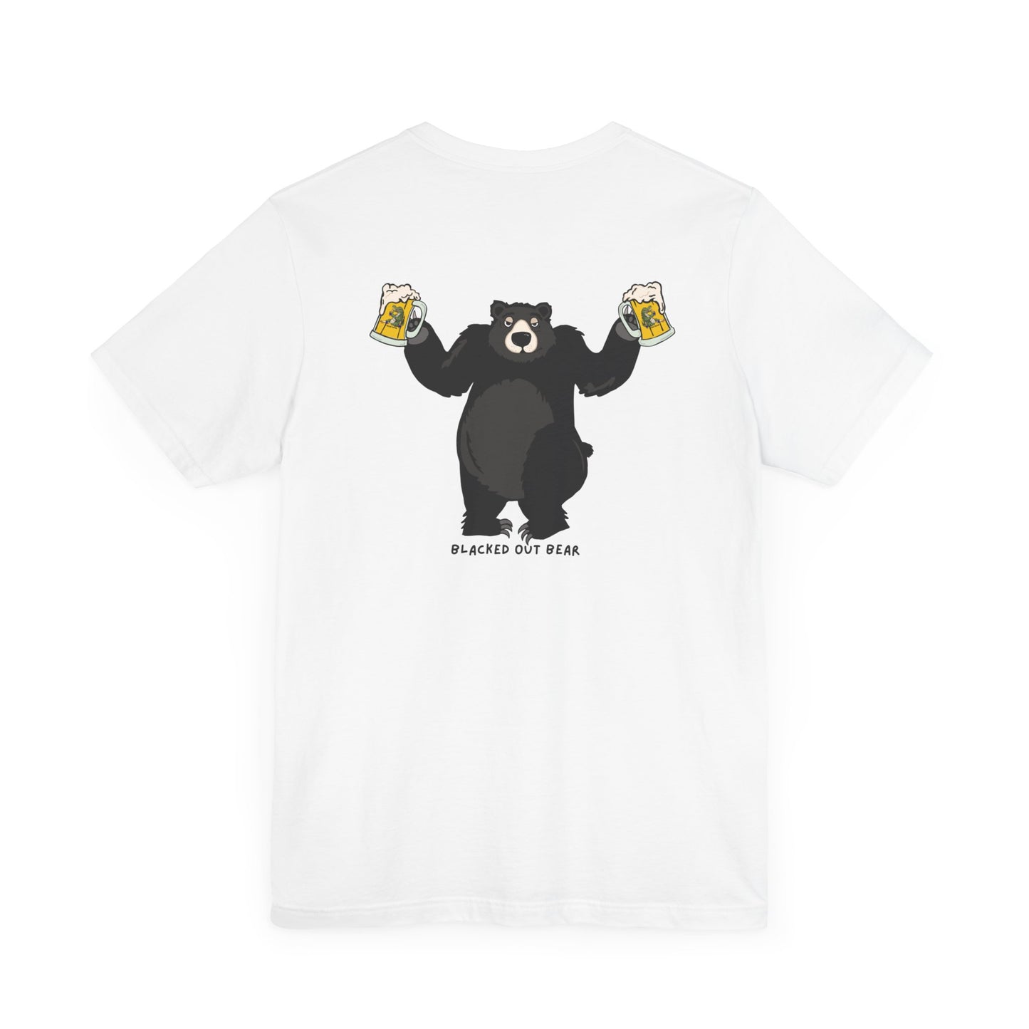 BLACKED OUT BEAR t-shirt