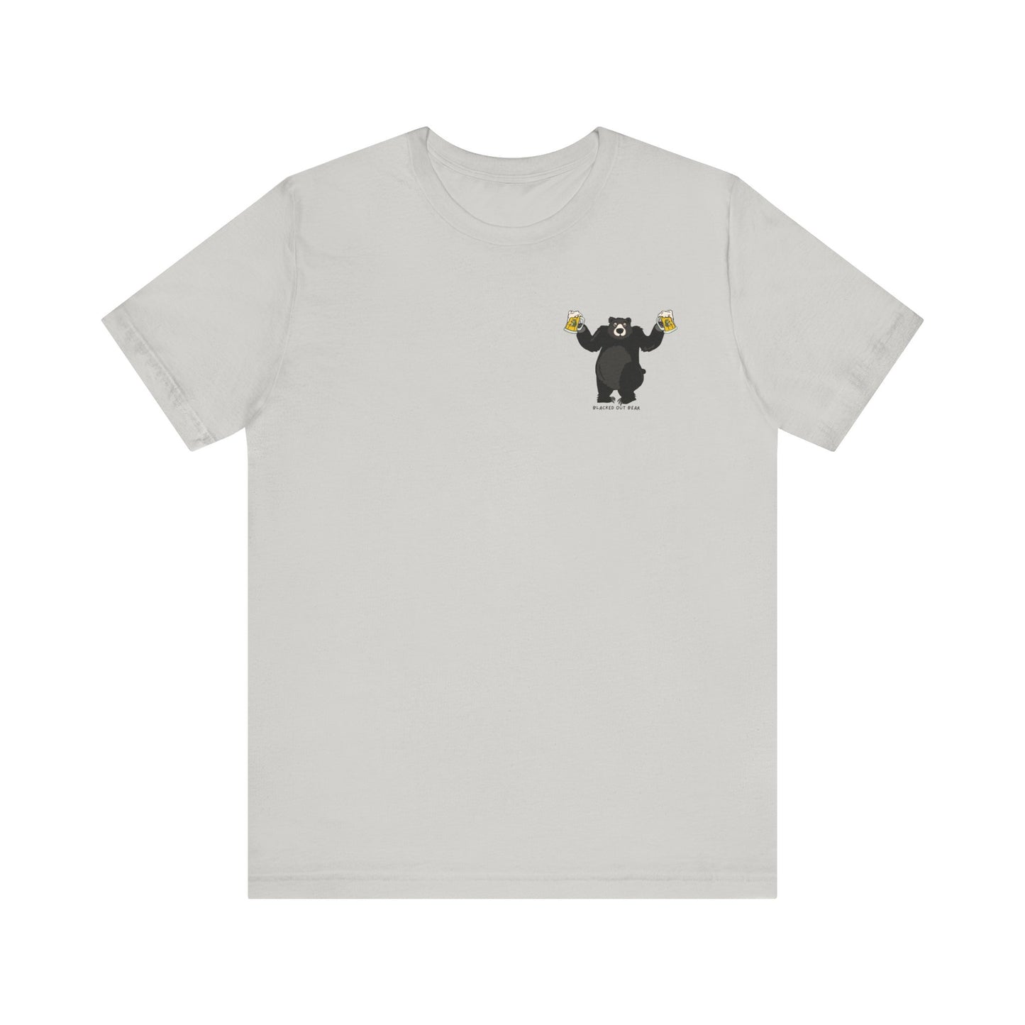 BLACKED OUT BEAR t-shirt