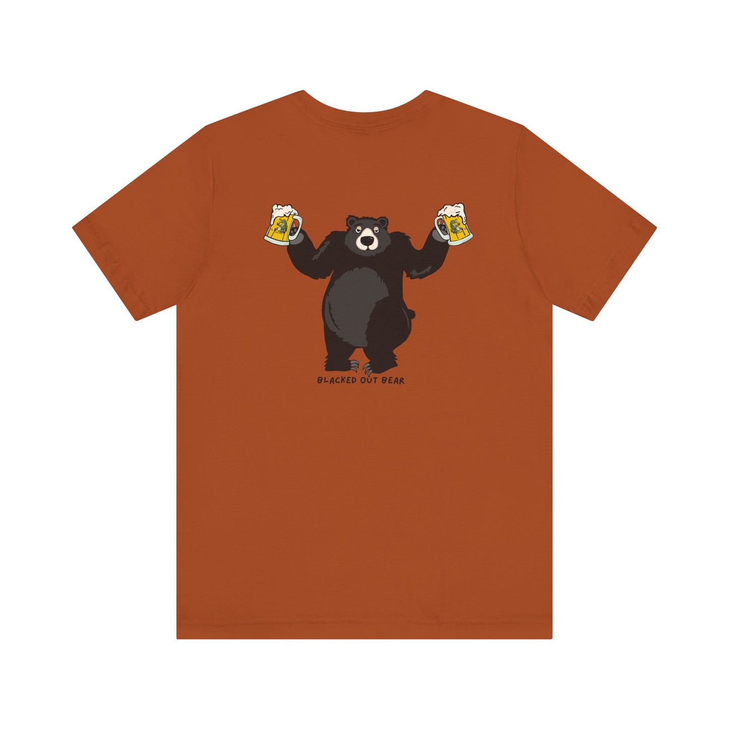 BLACKED OUT BEAR t-shirt