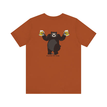 BLACKED OUT BEAR t-shirt