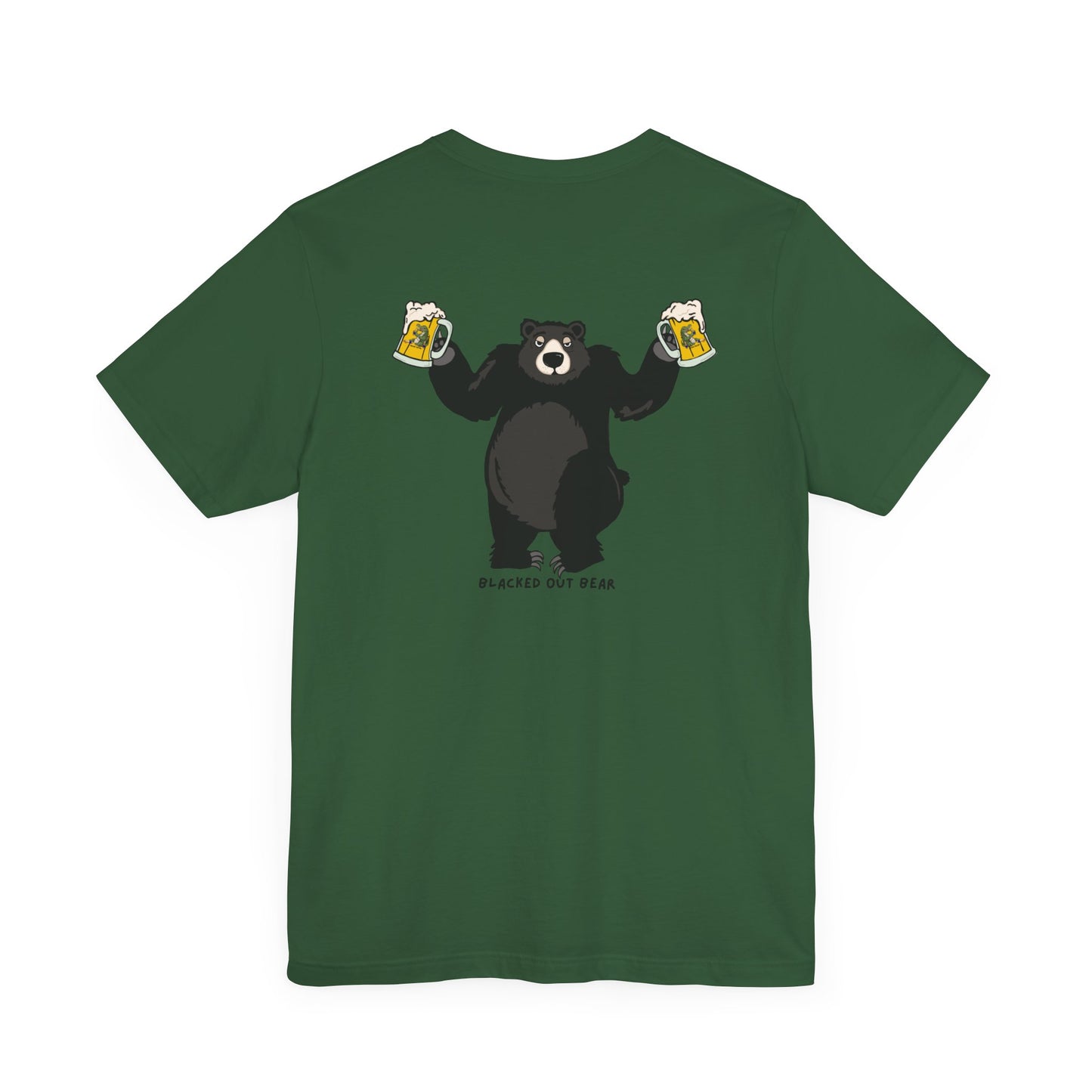 BLACKED OUT BEAR t-shirt