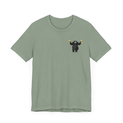 BLACKED OUT BEAR t-shirt