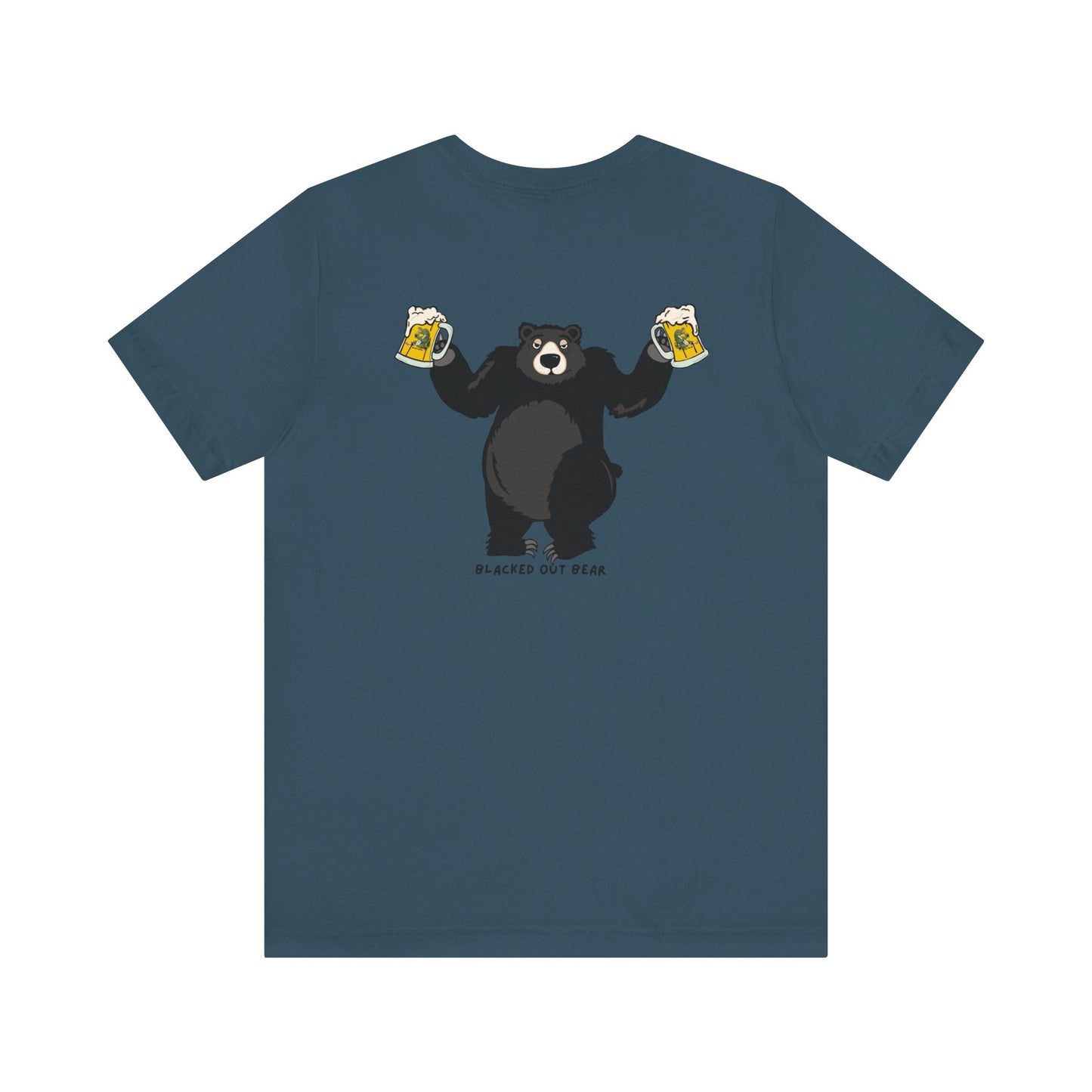 BLACKED OUT BEAR t-shirt