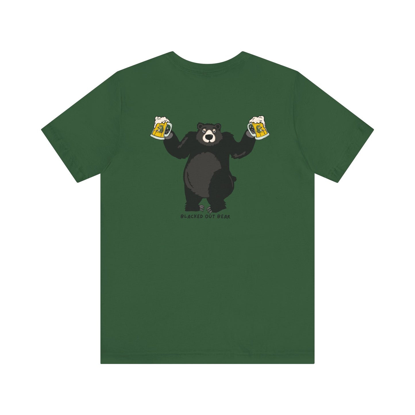 BLACKED OUT BEAR t-shirt