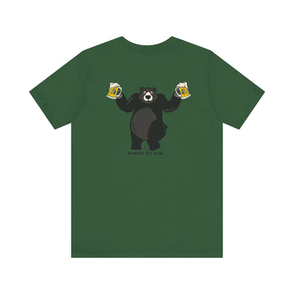 BLACKED OUT BEAR t-shirt