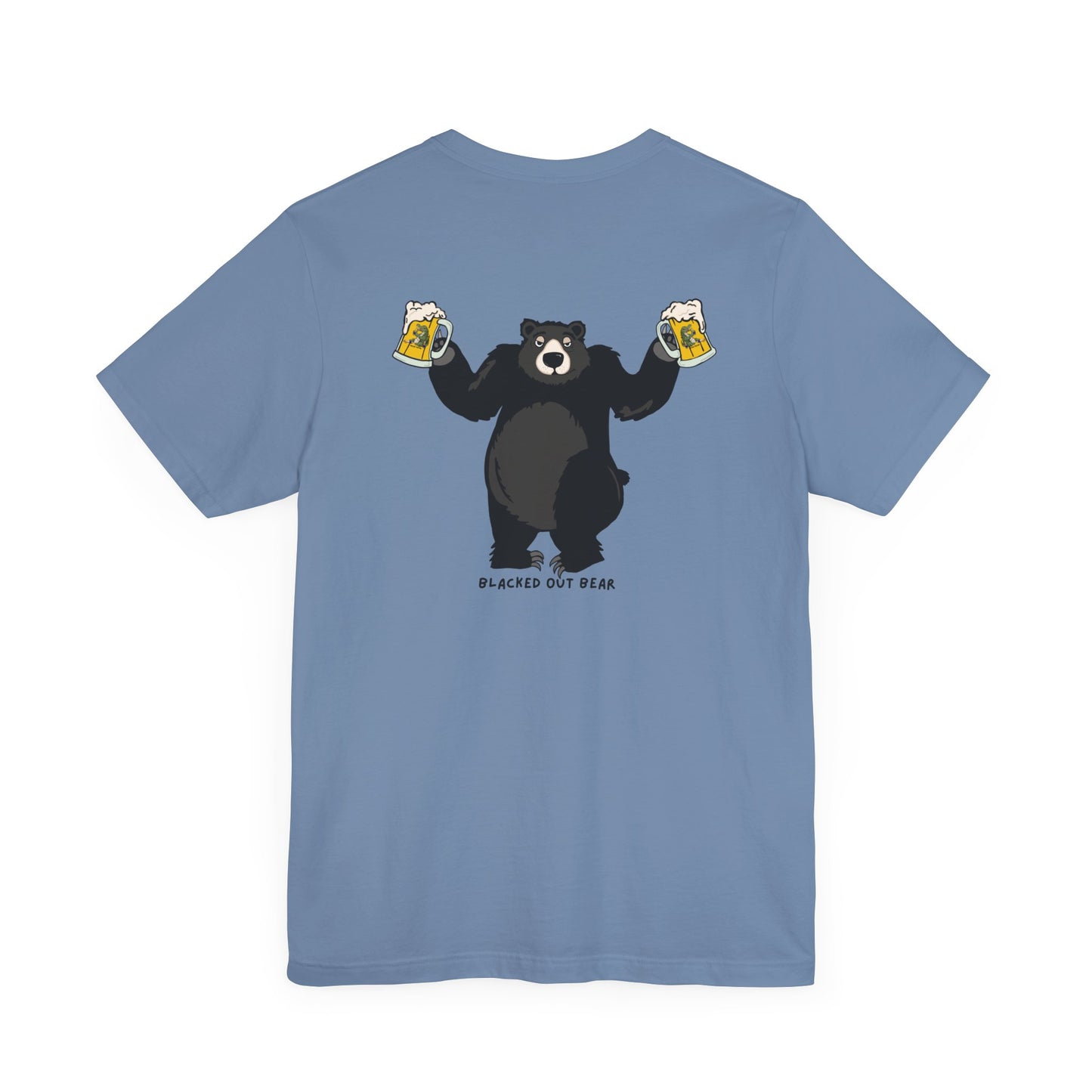 BLACKED OUT BEAR t-shirt