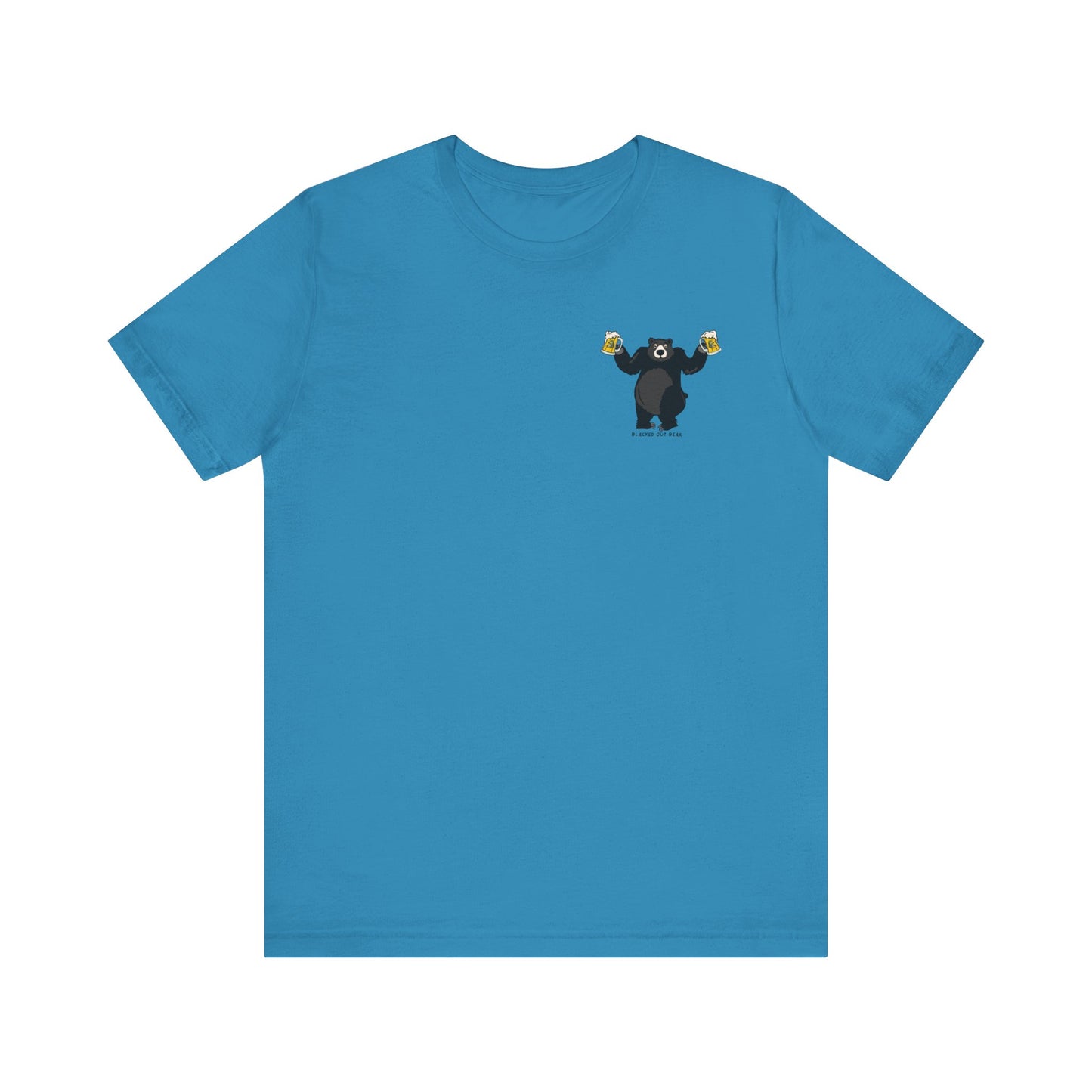 BLACKED OUT BEAR t-shirt