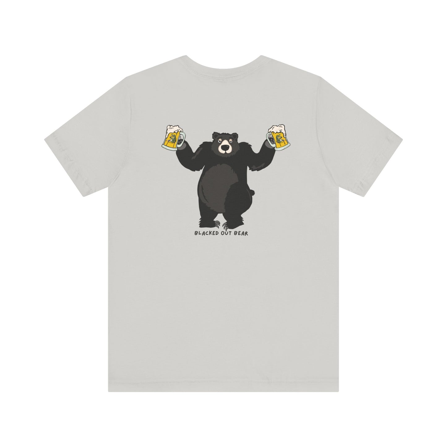 BLACKED OUT BEAR t-shirt